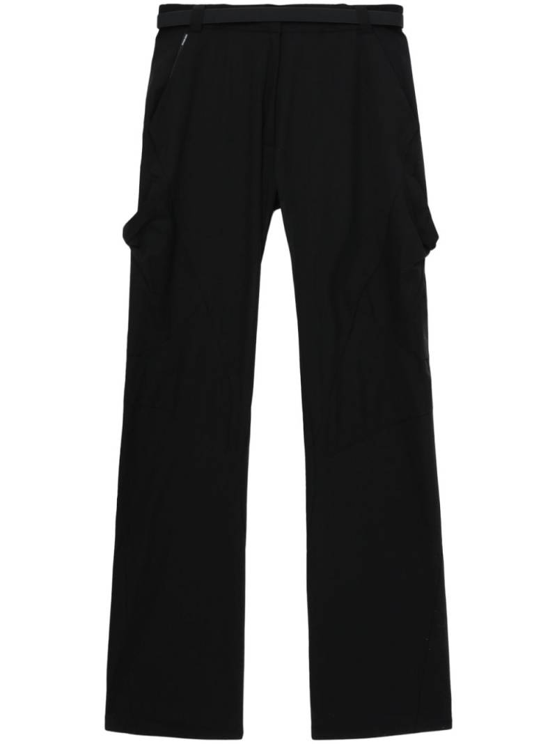 Hyein Seo belted flared trousers - Black von Hyein Seo