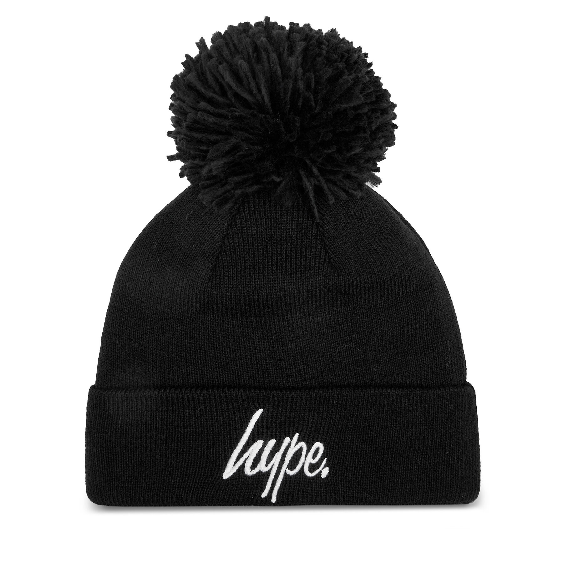 Mütze HYPE Bobble Script YVLR-709 Schwarz von Hype