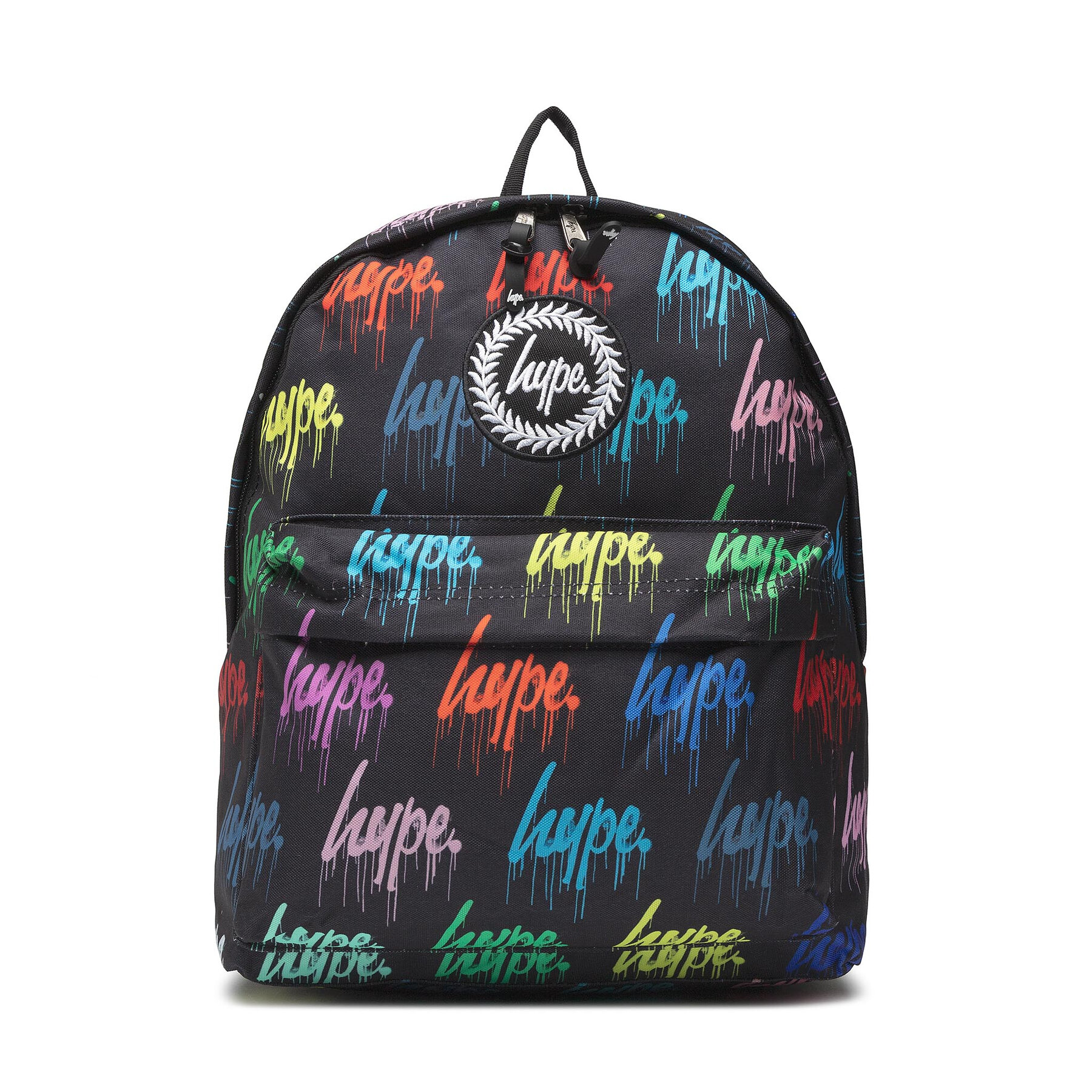 Rucksack HYPE Multi Coloured Wall Graffiti TWLG-705 Schwarz von Hype