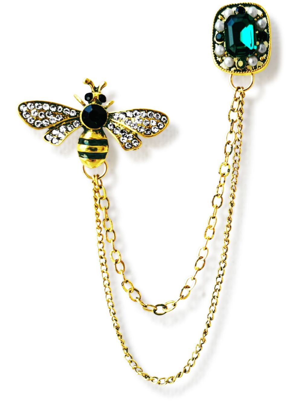 Hzmer Jewelry Luxo Bee brooch - Gold von Hzmer Jewelry