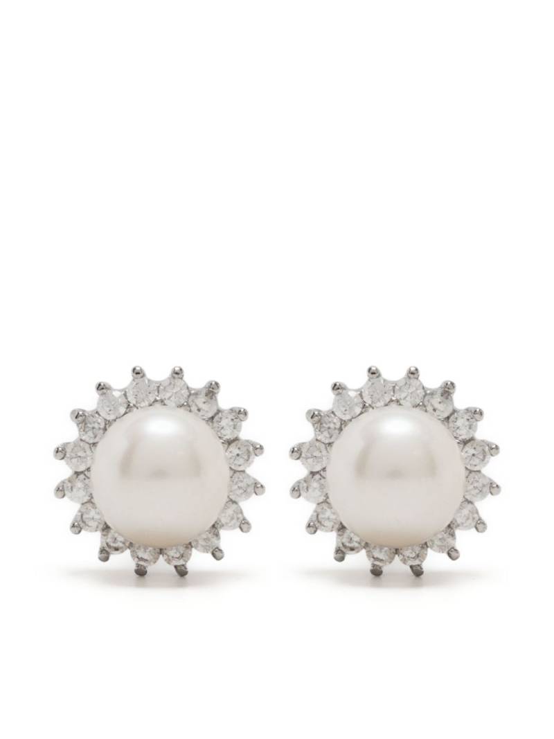 Hzmer Jewelry pearl stud earrings - Silver von Hzmer Jewelry