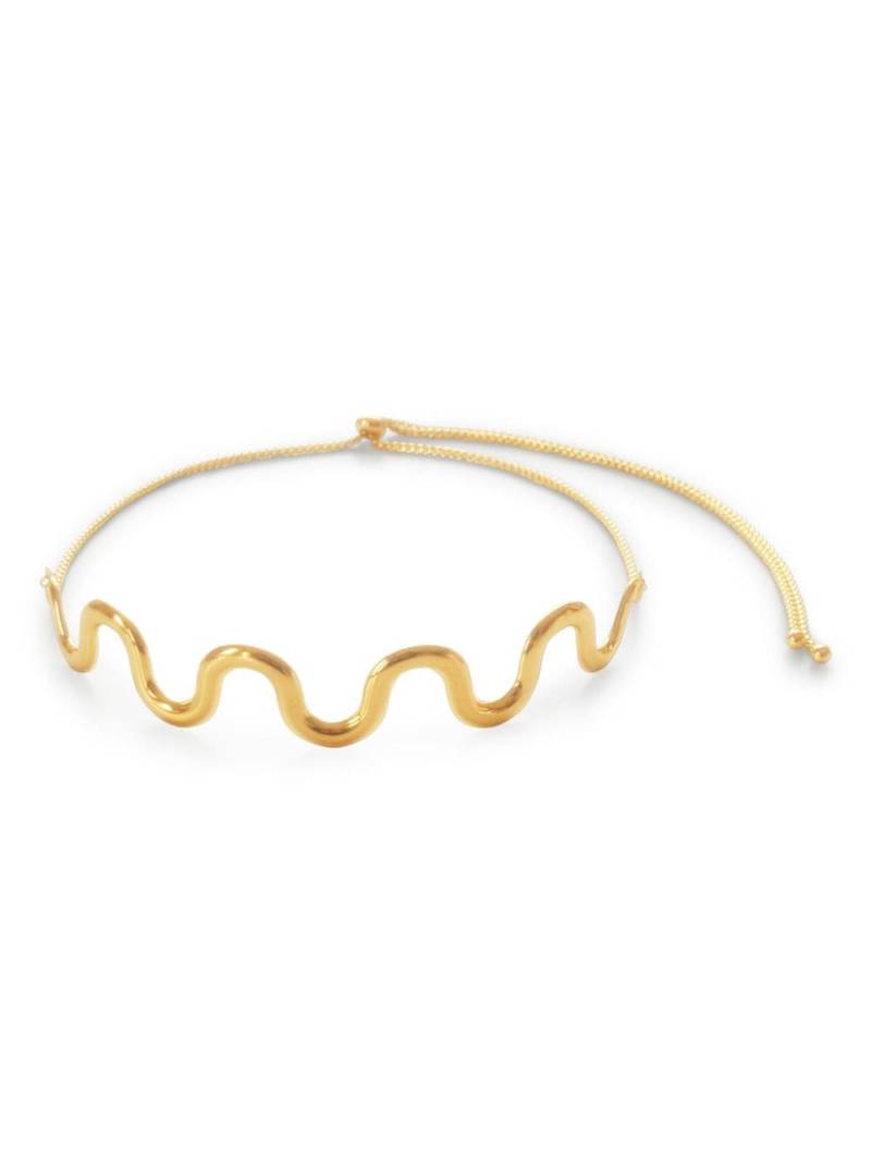 Hzmer Jewelry polished choker - Gold von Hzmer Jewelry