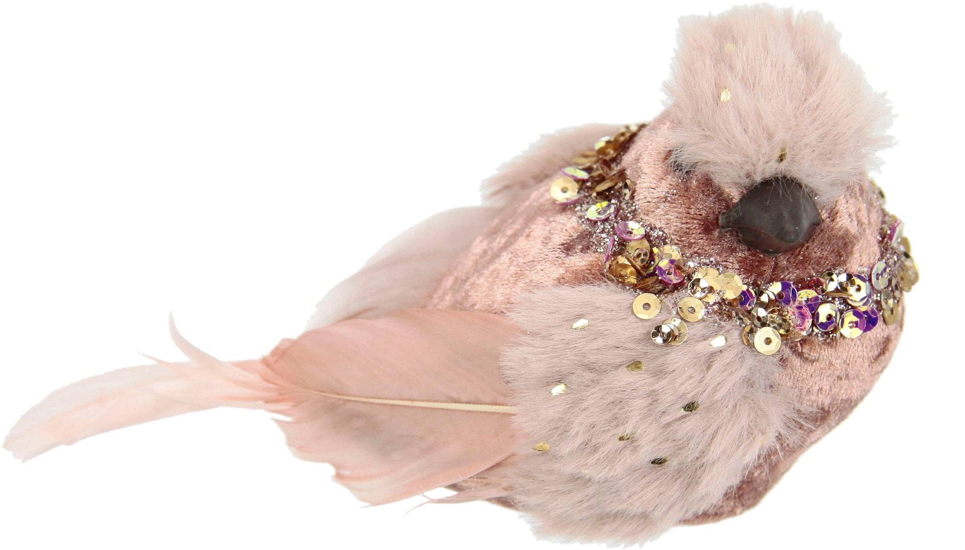 I.GE.A. Dekofigur »Vogel«, Aus Plüsch, mit Glamour-Pailletten, Dekovogel I.GE.A. Dekofigur »Vogel«, Aus Plüsch, mit Glamour-Pailletten, Dekovogel von I.GE.A.
