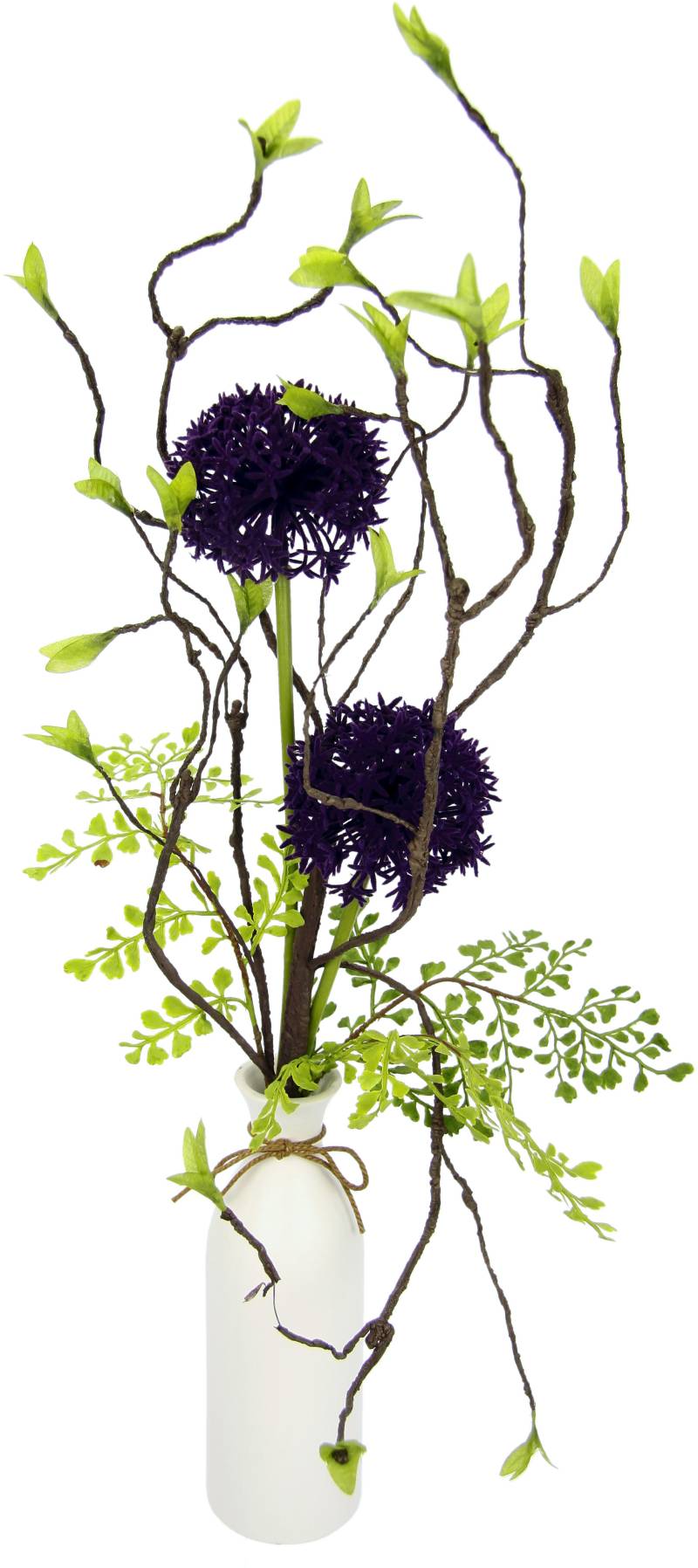 I.GE.A. Kunstblume »Arrangement Allium«, Vase aus Keramik von I.GE.A.