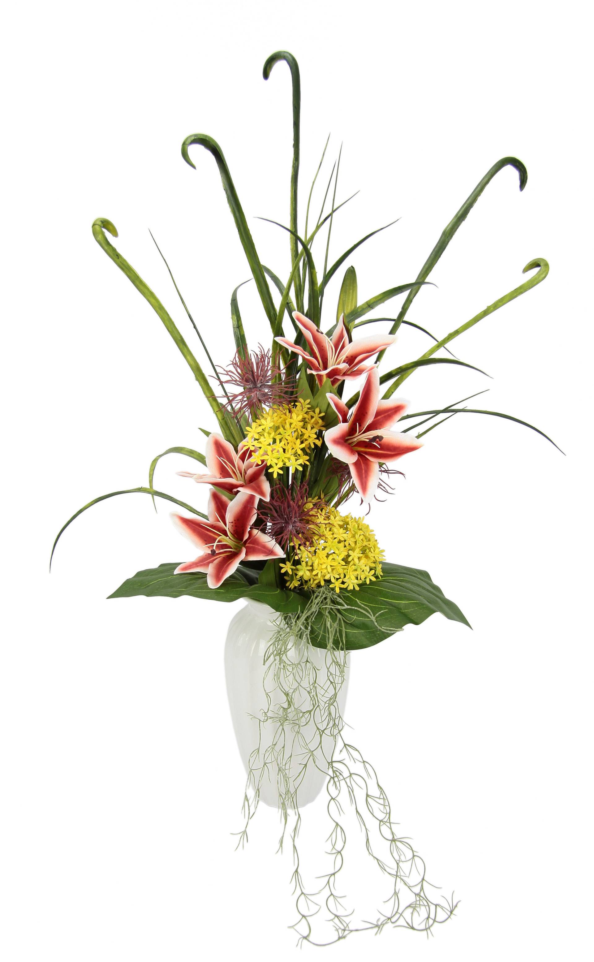 I.GE.A. Kunstblume »Arrangement Lilien«, 85 cm von I.GE.A.