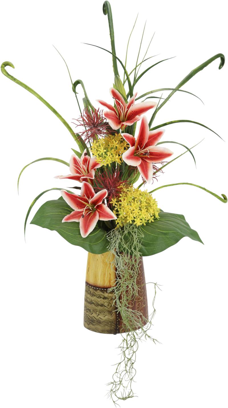 I.GE.A. Kunstblume »Arrangement Lilien«, 85 cm von I.GE.A.