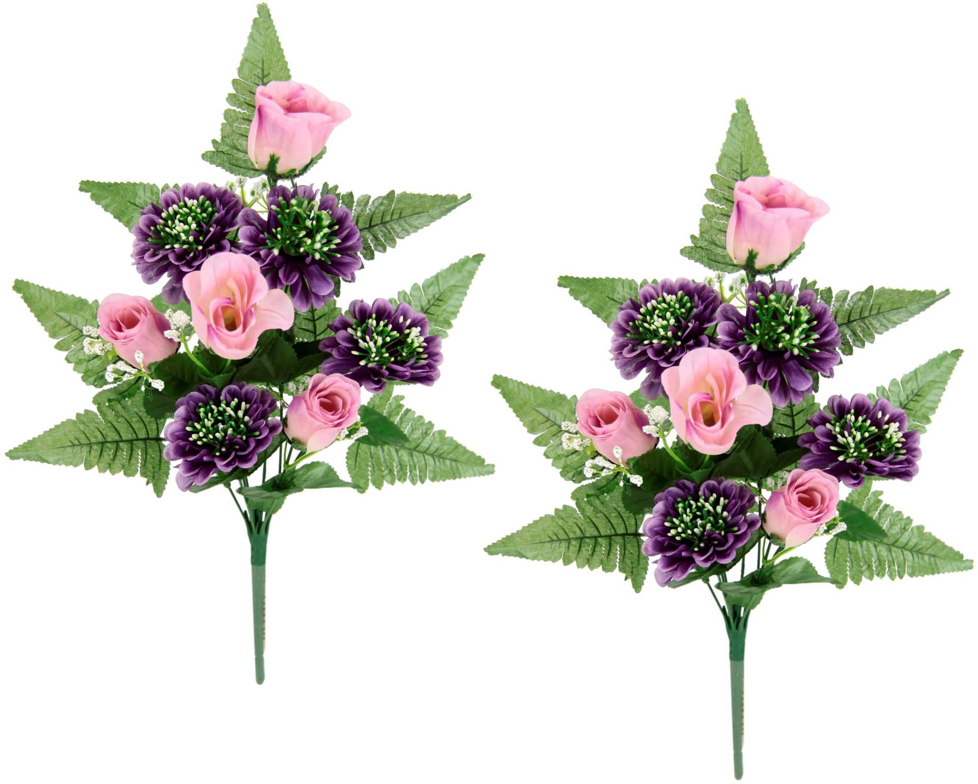 I.GE.A. Kunstblume »Bouquet Rosen und Gerbera zum Legen«, 2er Set Kunstblumenstrauss I.GE.A. Kunstblume »Bouquet Rosen und Gerbera zum Legen«, 2er Set Kunstblumenstrauss von I.GE.A.