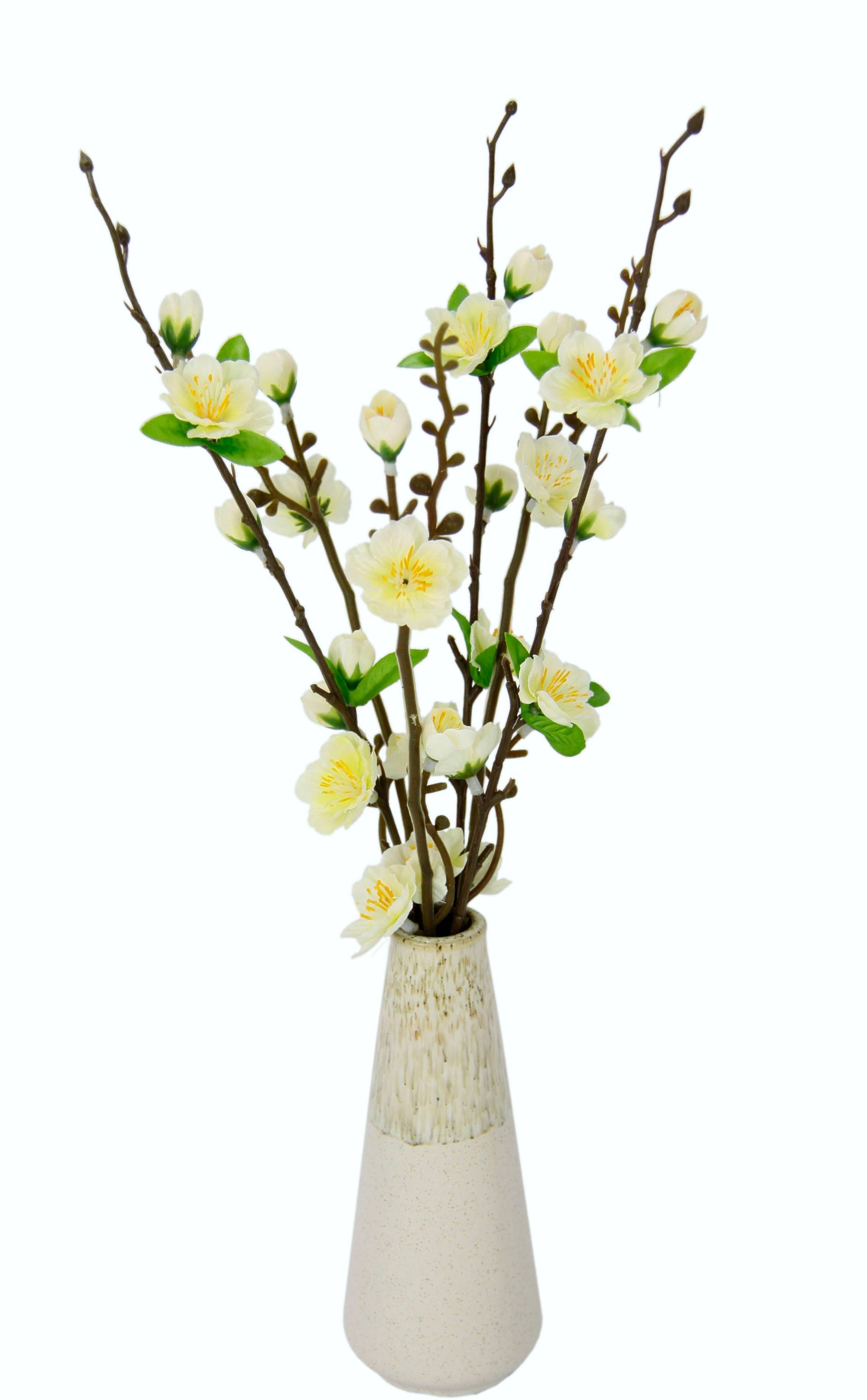 I.GE.A. Kunstblume »Kirschblütenbund«, Vase aus Keramik I.GE.A. Kunstblume »Kirschblütenbund«, Vase aus Keramik von I.GE.A.