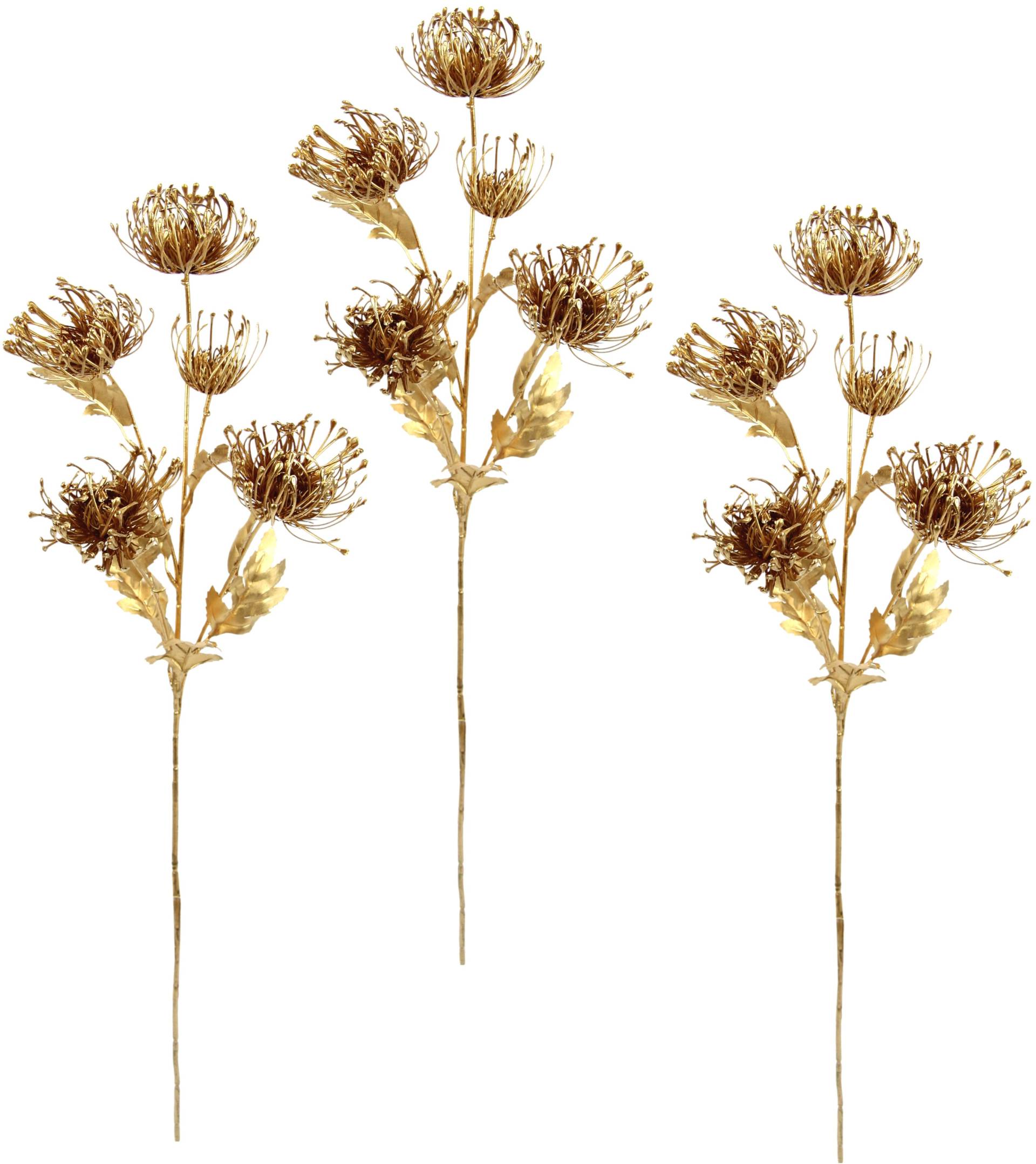 I.GE.A. Kunstblume »Protea«, metallic Kunstzweig, 3er Set I.GE.A. Kunstblume »Protea«, metallic Kunstzweig, 3er Set von I.GE.A.