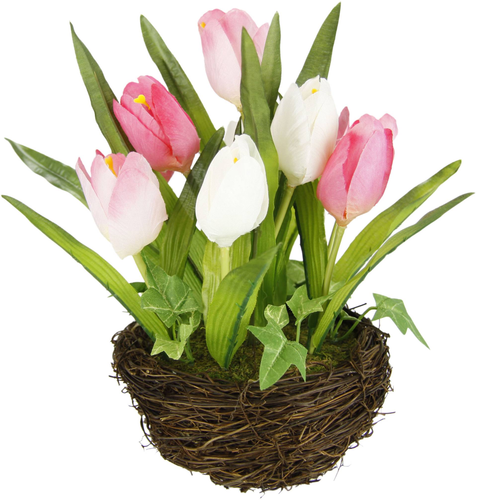 I.GE.A. Kunstblume »Tulpe«, Im Weidenest, Blume Papageientulpe Blüte Osterdeko I.GE.A. Kunstblume »Tulpe«, Im Weidenest, Blume Papageientulpe Blüte Osterdeko von I.GE.A.