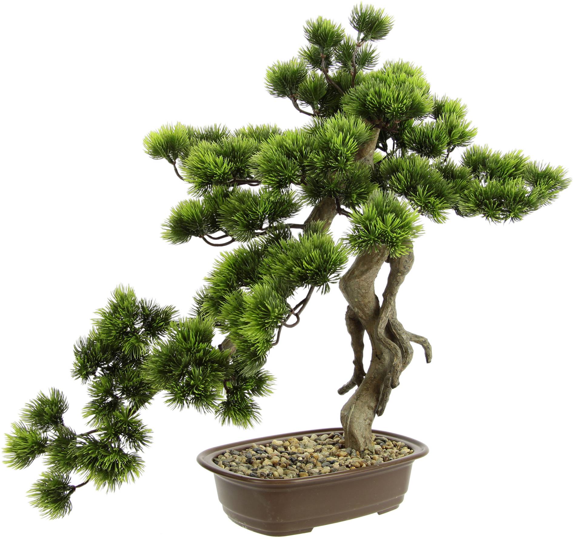 I.GE.A. Kunstpflanze »Bonsai Baum in Schale«, Exotische Bäume Zen Garten von I.GE.A.