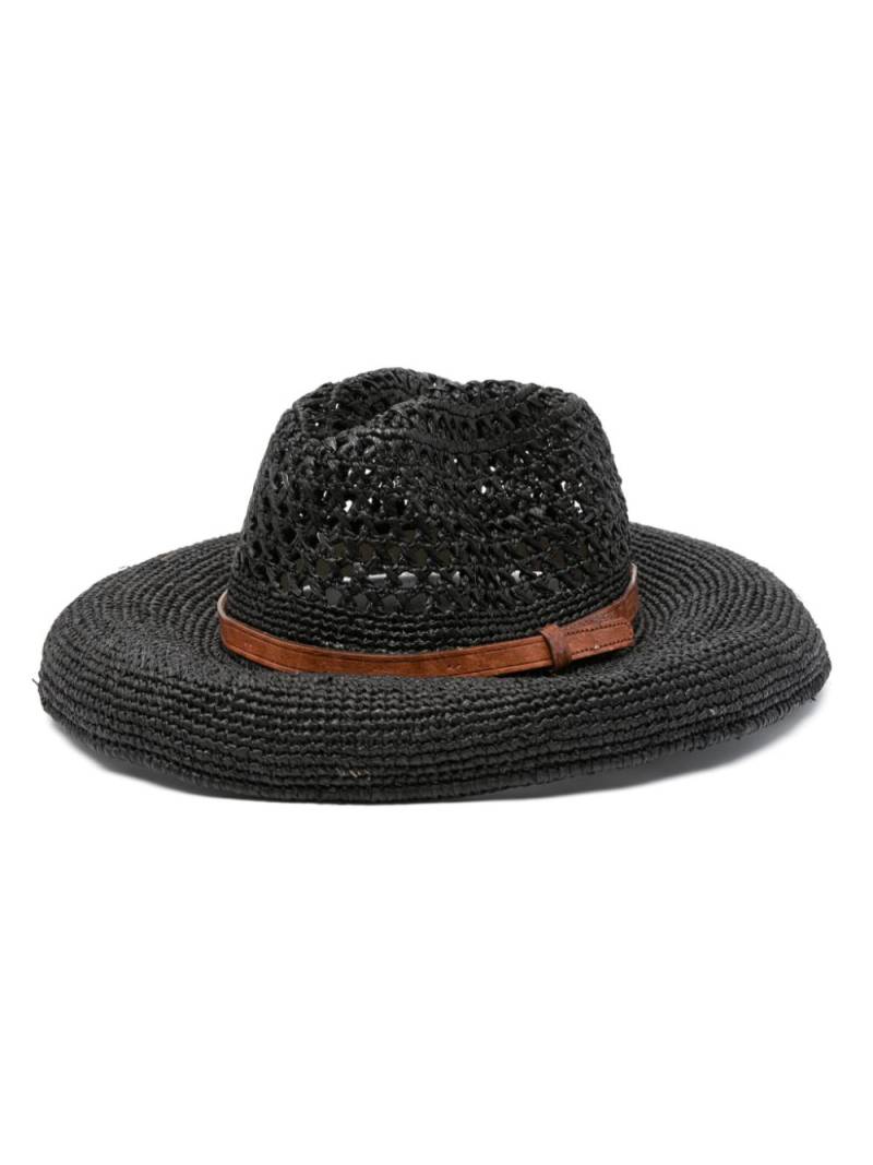 IBELIV Soa raffia hat - Black von IBELIV