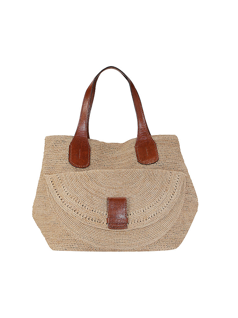 IBELIV Strohtasche - Shopper LAZA II beige von IBELIV