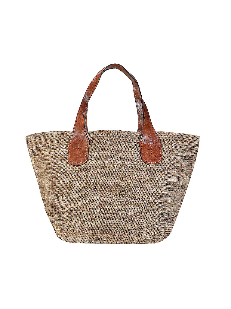 IBELIV Strohtasche - Shopper TOKYO II braun IBELIV Strohtasche - Shopper TOKYO II braun von IBELIV