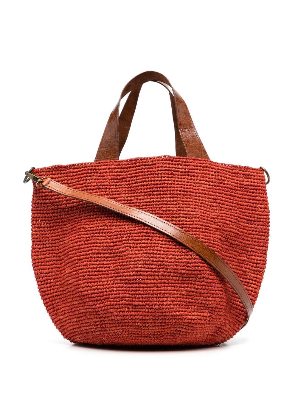 IBELIV woven drawstring tote bag - Orange von IBELIV