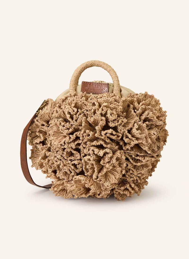 Ibeliv Handtasche Mit Rüschen beige von IBELIV