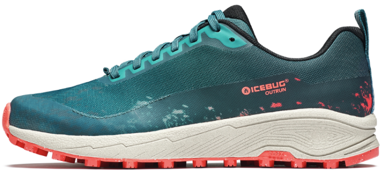 ICEBUG OUTRUN W RB9X - teal/mango (Grösse: 10USL) von ICEBUG