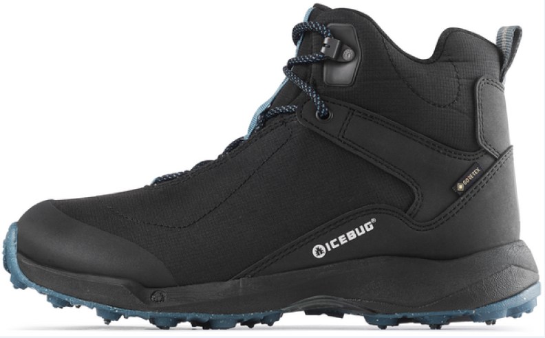 ICEBUG PACE3 M BUGrip gtx Winterschuh - black/petroleum (Grösse: 41) von ICEBUG