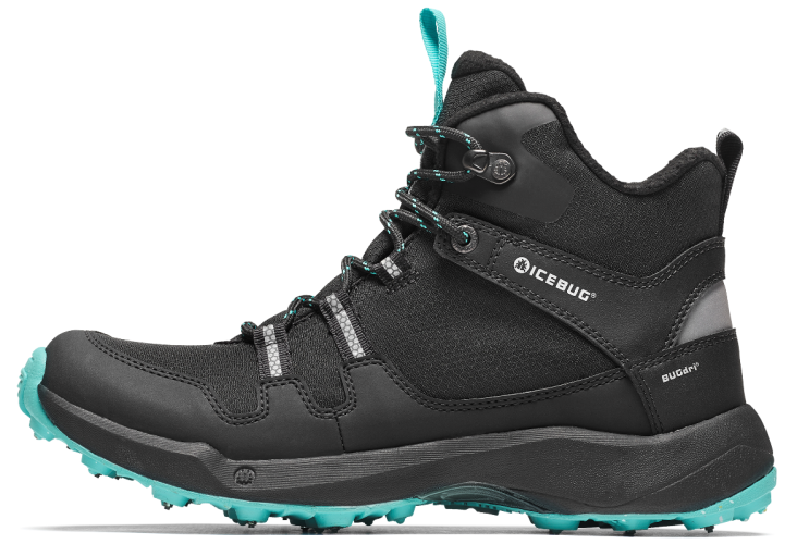 ICEBUG STRIDE W BUGrip Winterschuh - black/jademist (Grösse: 36) von ICEBUG