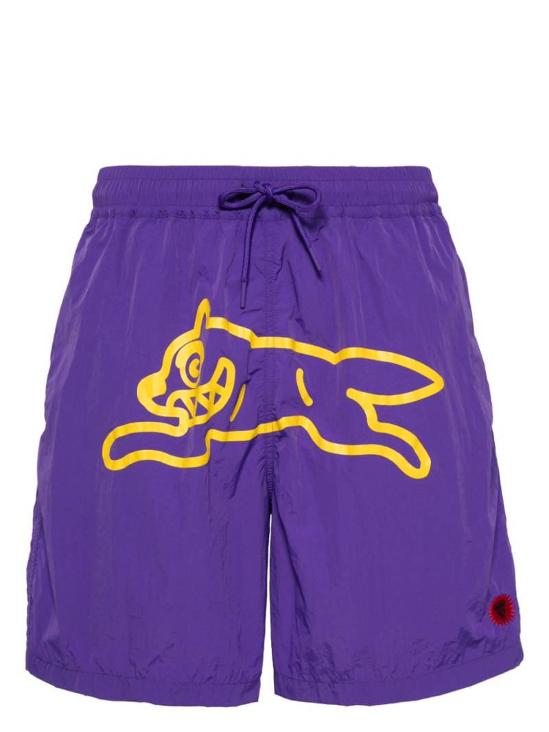 ICECREAM Running Dog swim shorts - Purple von ICECREAM