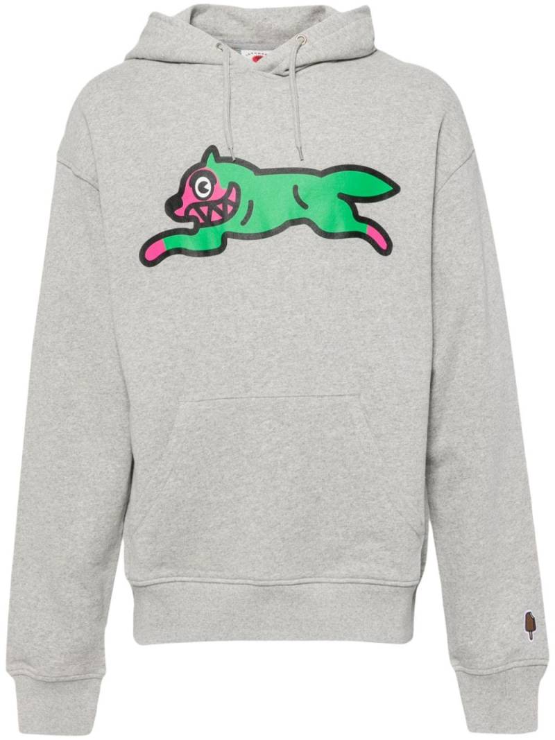 ICECREAM Running dog popover hoodie - Grey von ICECREAM