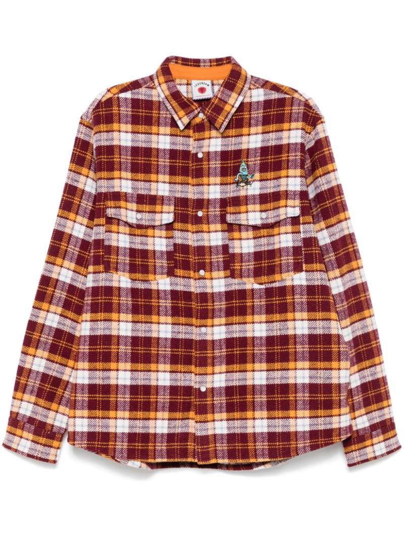 ICECREAM flannel shirt - Red von ICECREAM