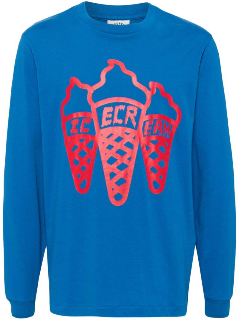 ICECREAM Three Cone T-shirt - Blue von ICECREAM