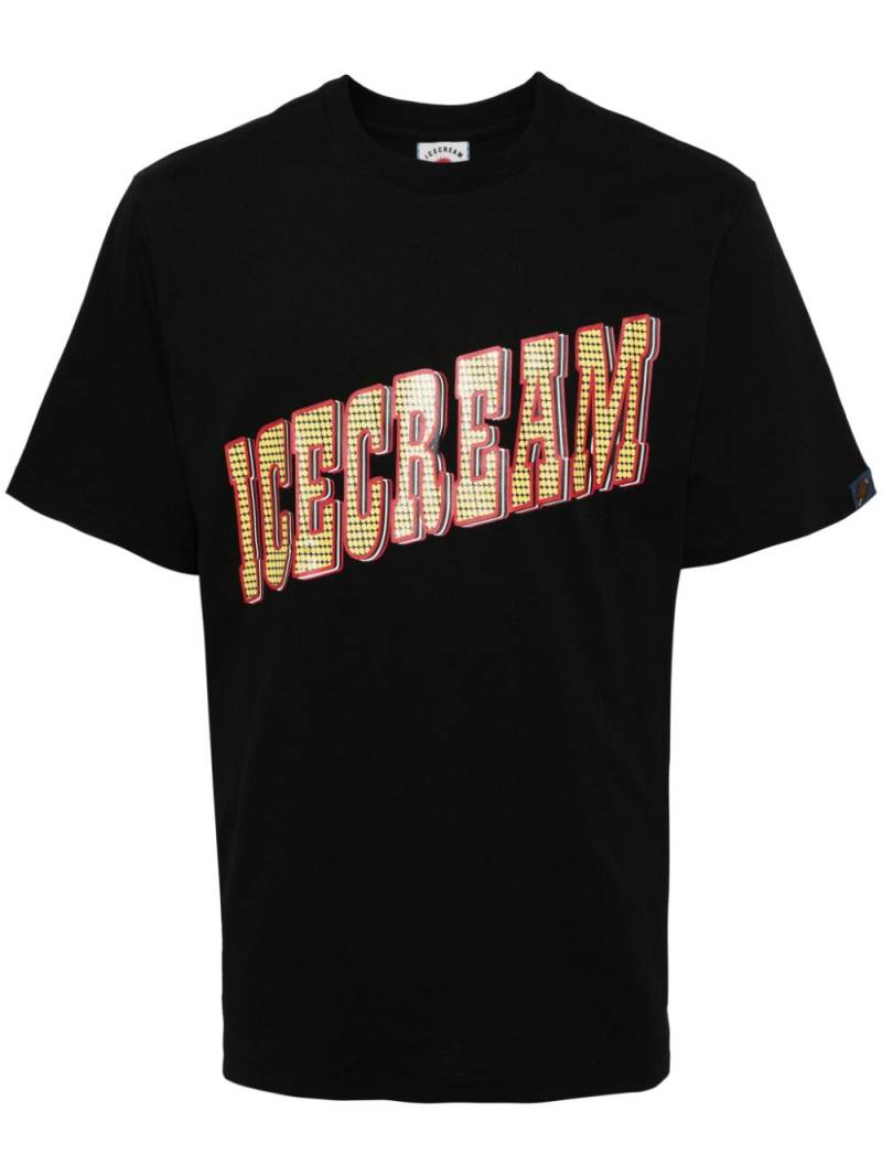 ICECREAM logo-print T-shirt - Black von ICECREAM