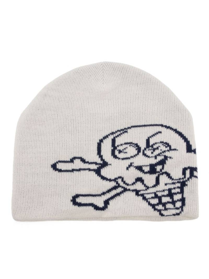 ICECREAM logo-print beanie - White von ICECREAM