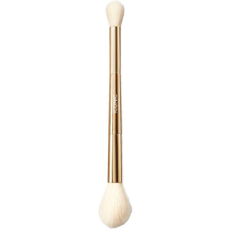 ICONIC LONDON  ICONIC LONDON Highlight and Blush Duo Brush puderpinsel 50.0 g von ICONIC LONDON