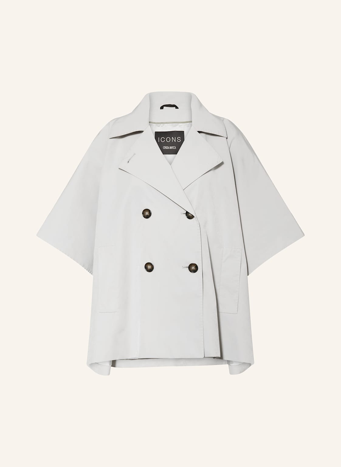 Icons Cinzia Rocca Cape grau Icons Cinzia Rocca Cape grau von ICONS CINZIA ROCCA