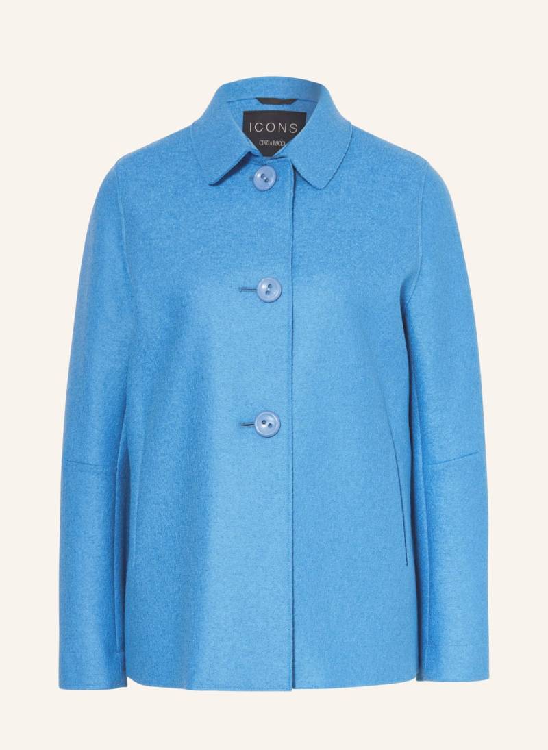 Icons Cinzia Rocca Jacke blau von ICONS CINZIA ROCCA