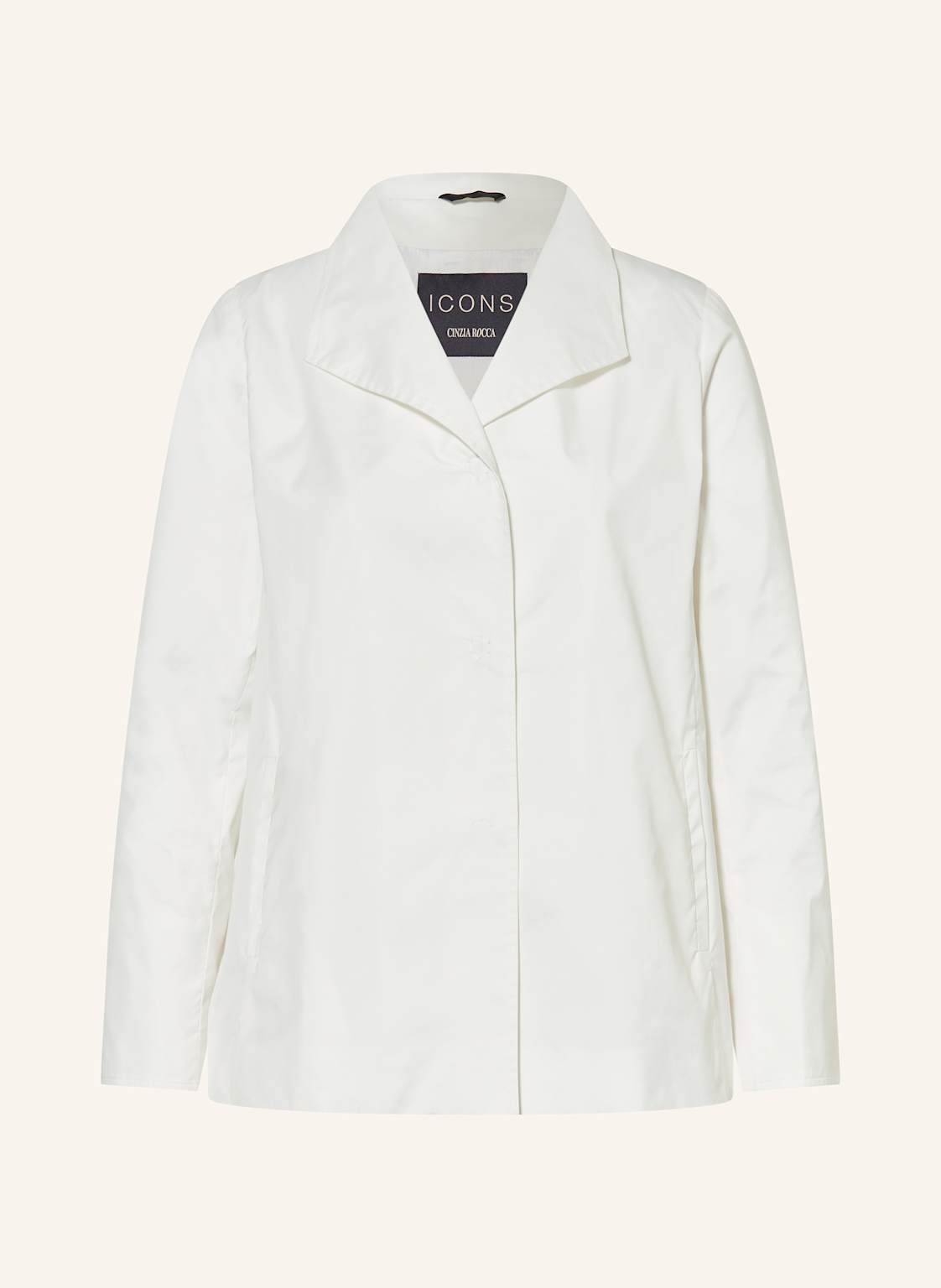 Icons Cinzia Rocca Jacke weiss von ICONS CINZIA ROCCA