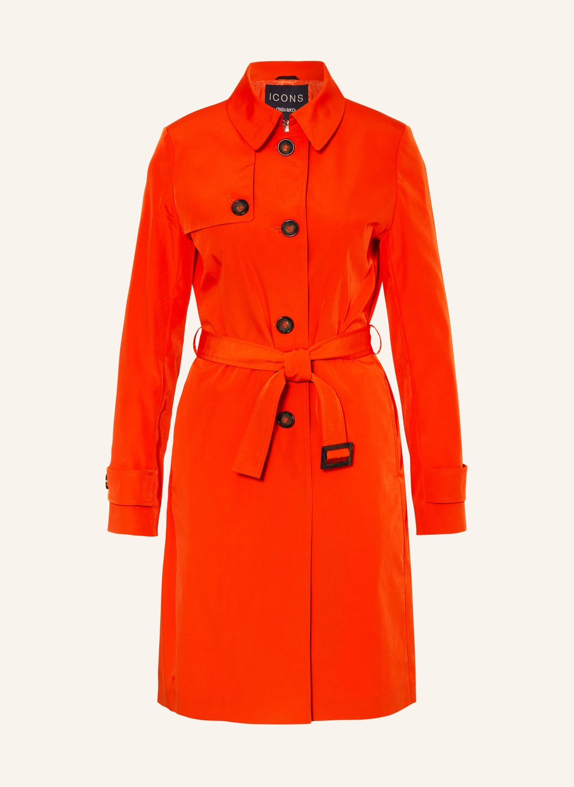 Icons Cinzia Rocca Trenchcoat rot von ICONS CINZIA ROCCA