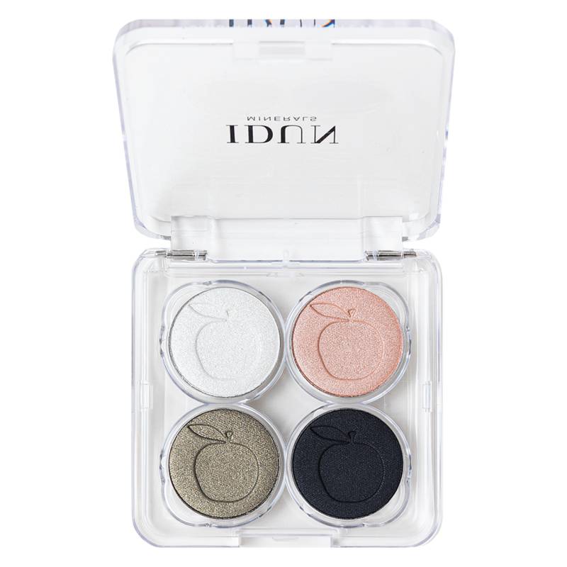 IDUN Eyes - Mineral Eyeshadow Palette Vitsippa Greens & Peach von IDUN MINERALS