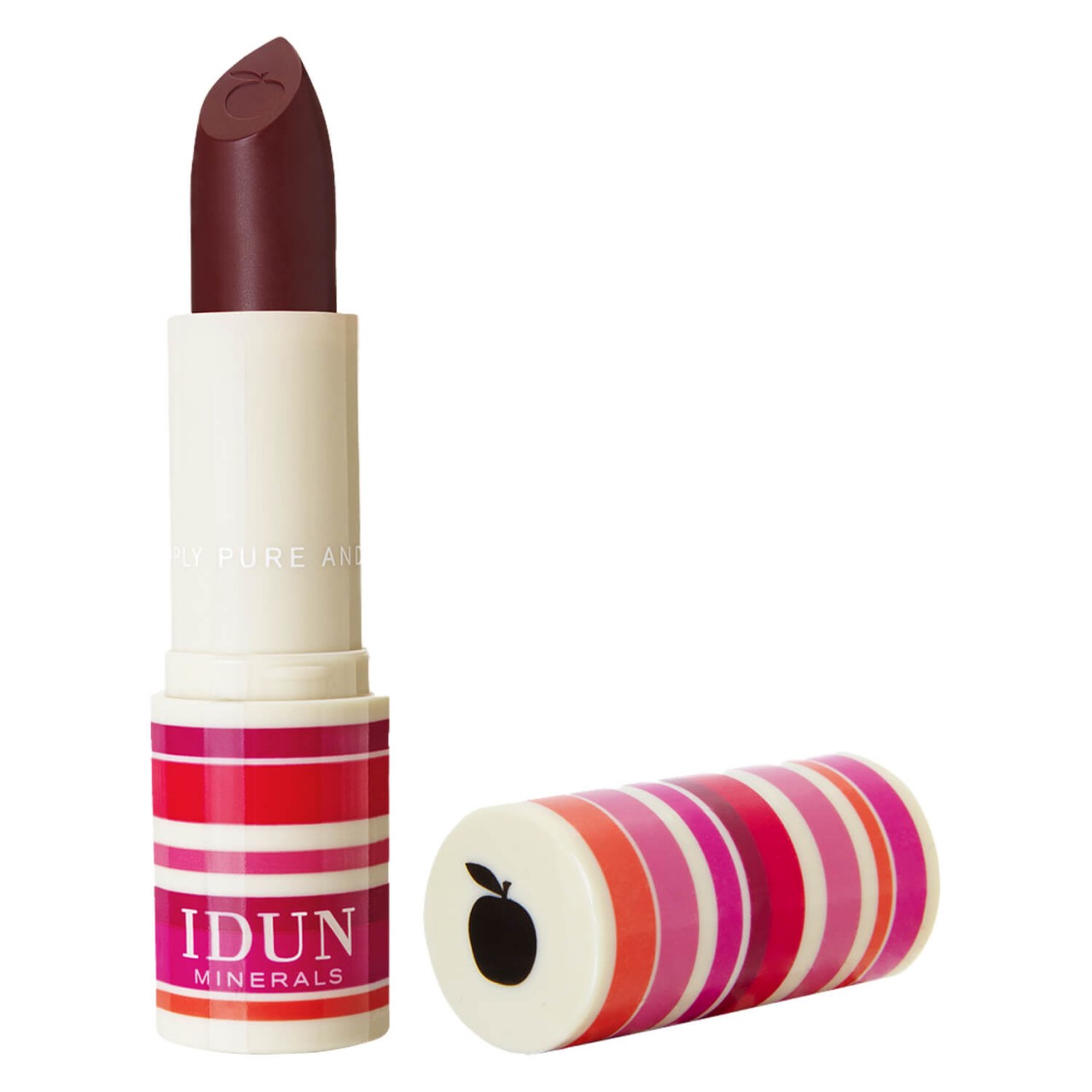 IDUN Lips - Matte Lipstick Björnbär Burgundy von IDUN MINERALS