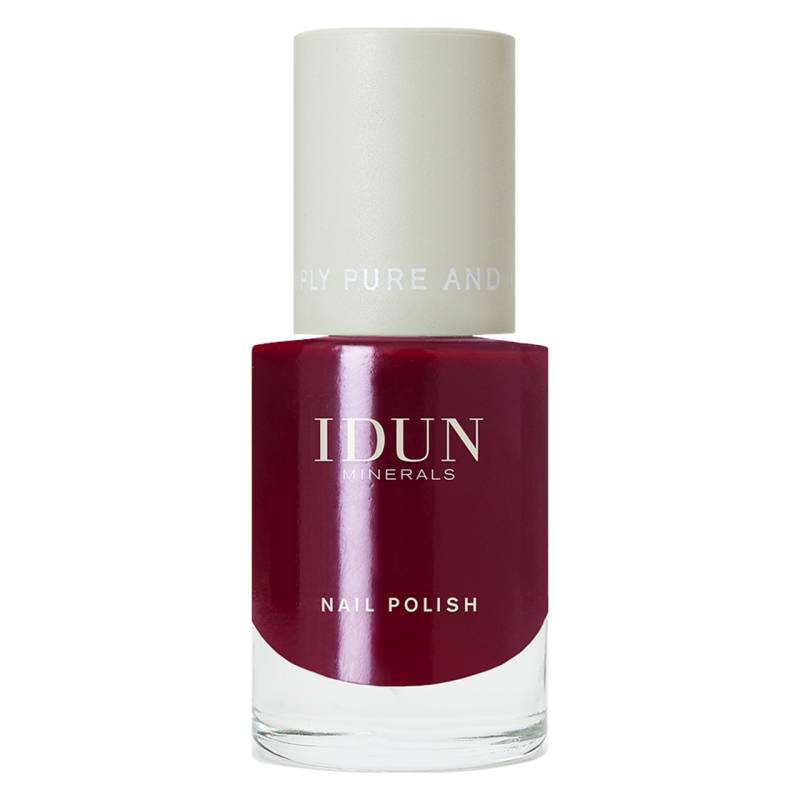 IDUN Nails - Nail Polish Jaspis Burgundy Red von IDUN MINERALS