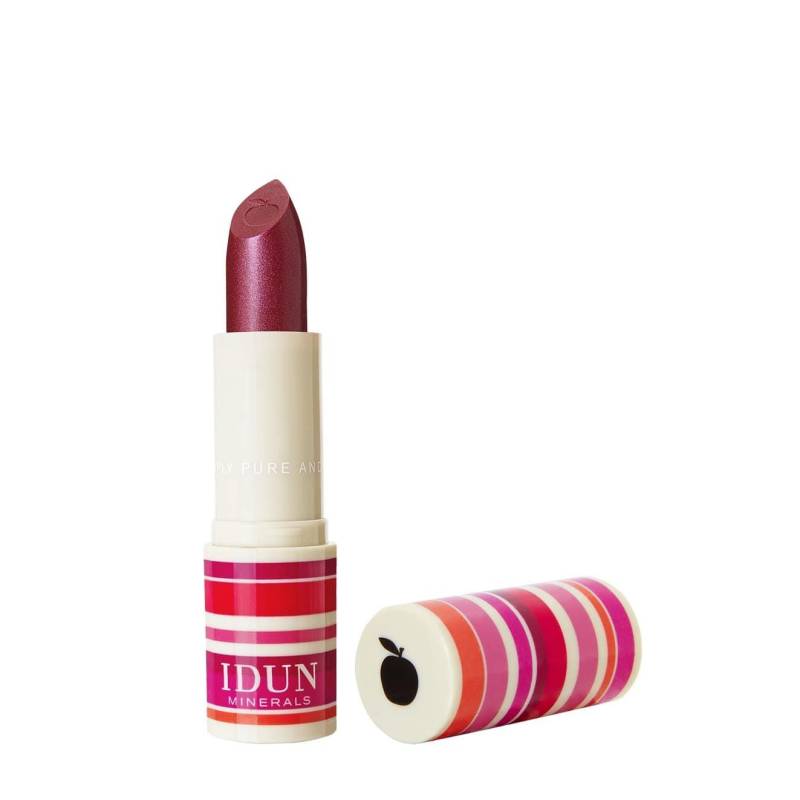 Creme Lippenstift Sylvia Damen Bordeaux 3.6G von IDUN Minerals