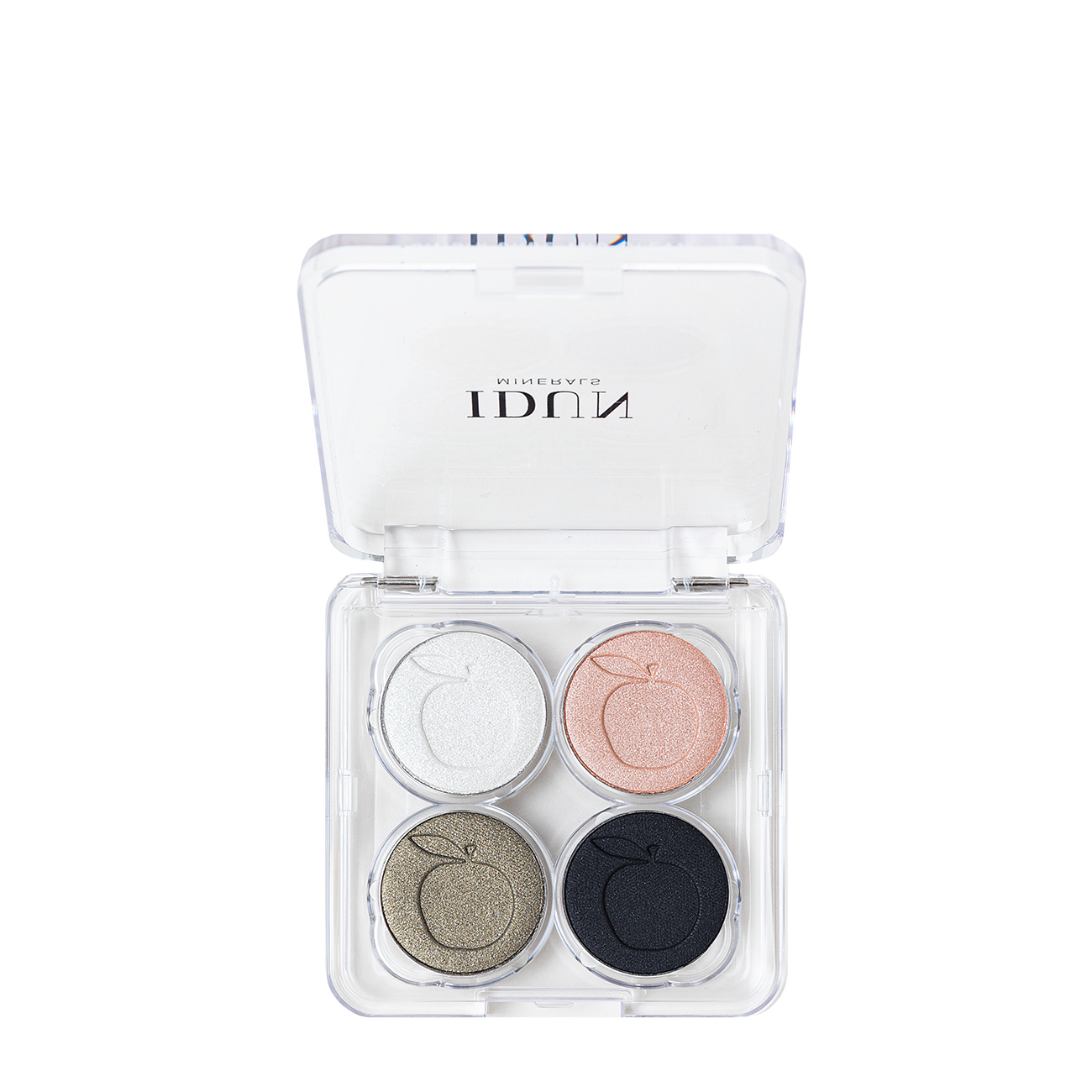 Eyeshadow Vitsippa Palette Damen Green Black White Pink 4g von IDUN Minerals