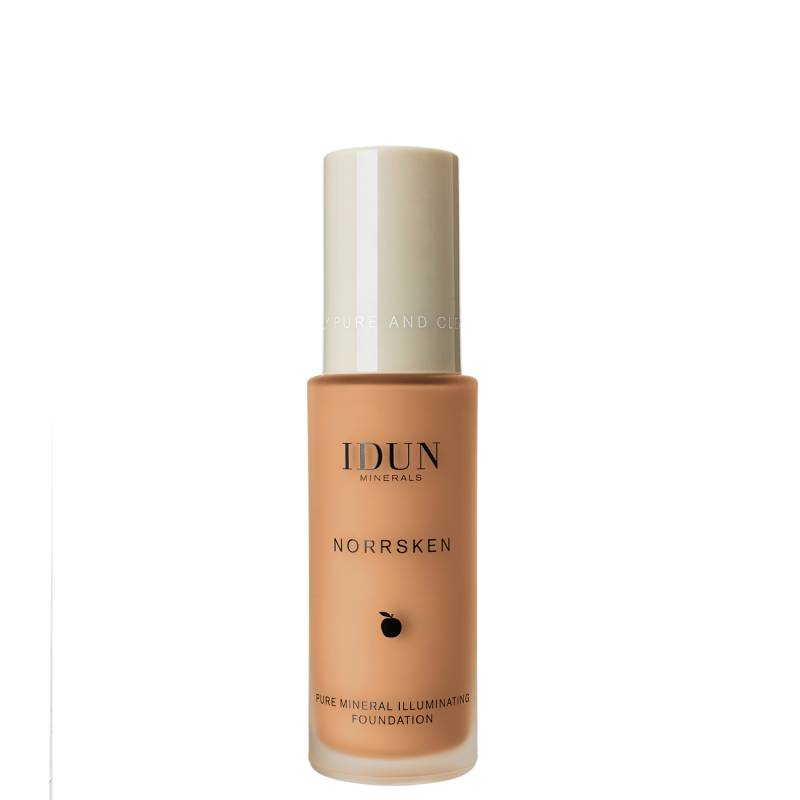 Flüssig Foundation Norrsken Ylva Damen Medium Dark Neutral 30ml von IDUN Minerals