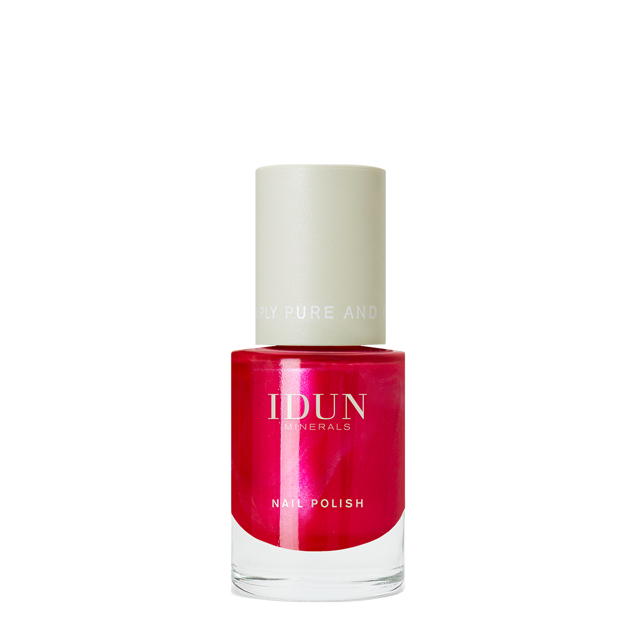 Nagellack Cinnober Damen Hot pink 11ml von IDUN Minerals