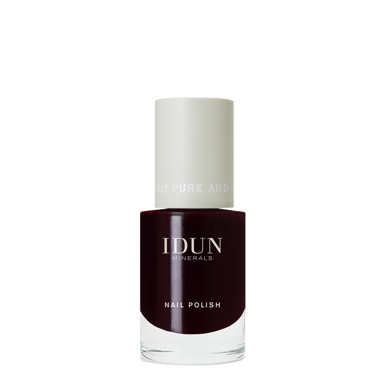 Nagellack Granat Damen Dark red/black 11ml von IDUN Minerals