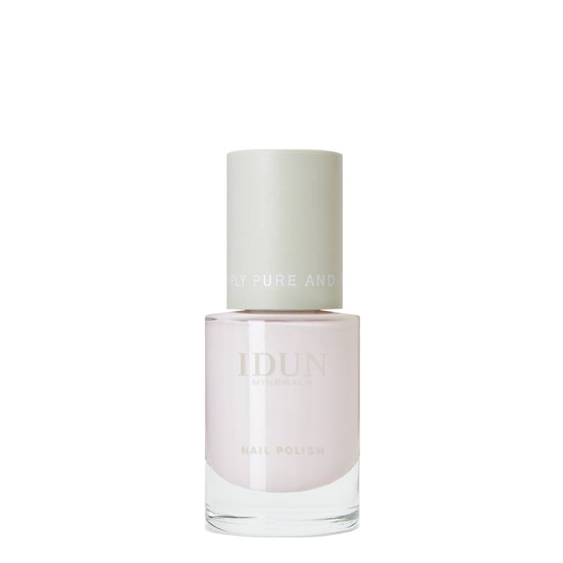 Nagellack Marmor Damen Soft pink white 11ml von IDUN Minerals