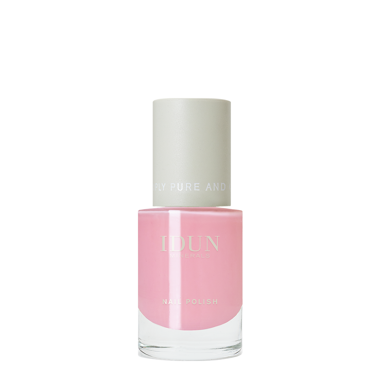 Nagellack Rosenkvarts Damen Light pink 11ml von IDUN Minerals