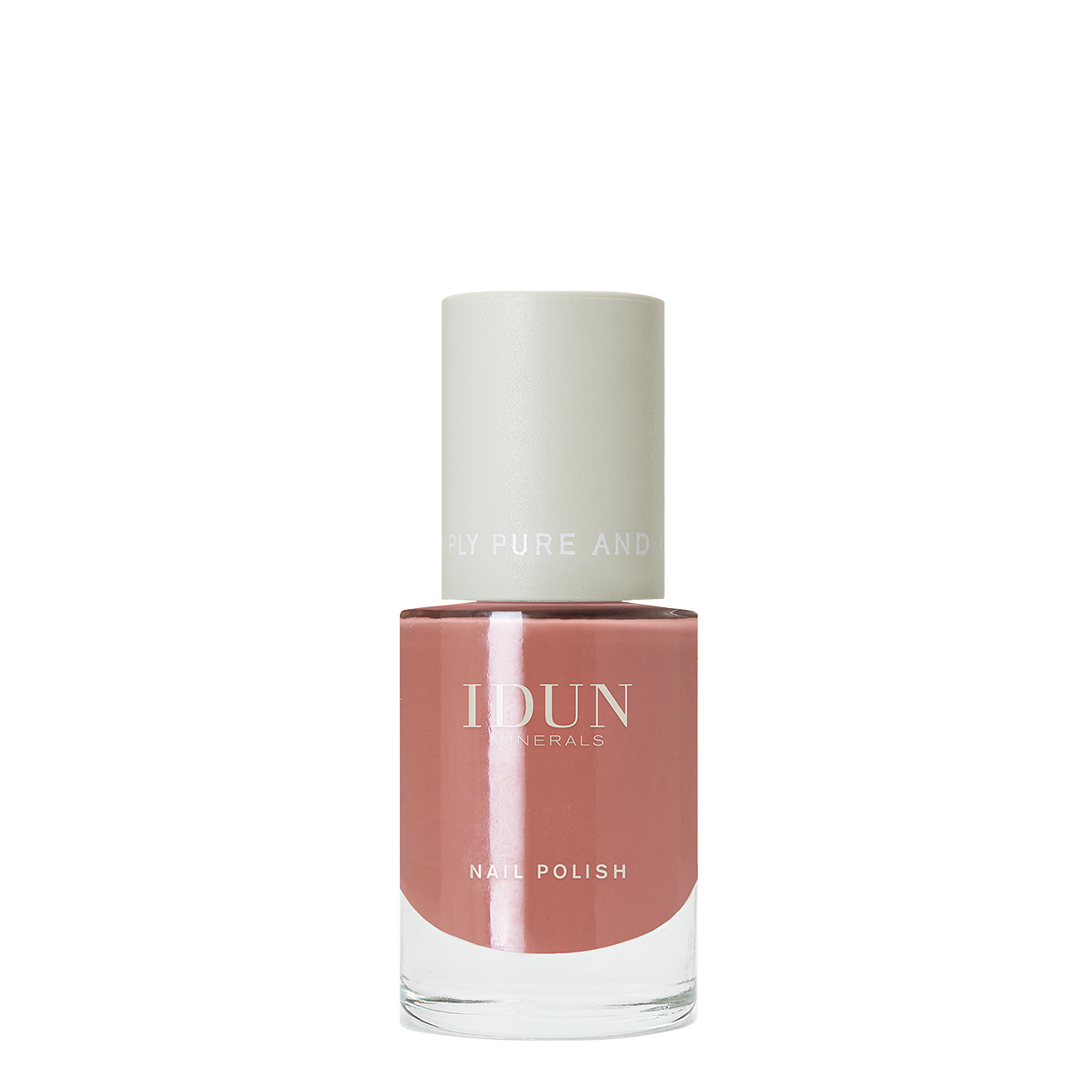 Nagellack Topas Damen Brownish pink 11ml von IDUN Minerals