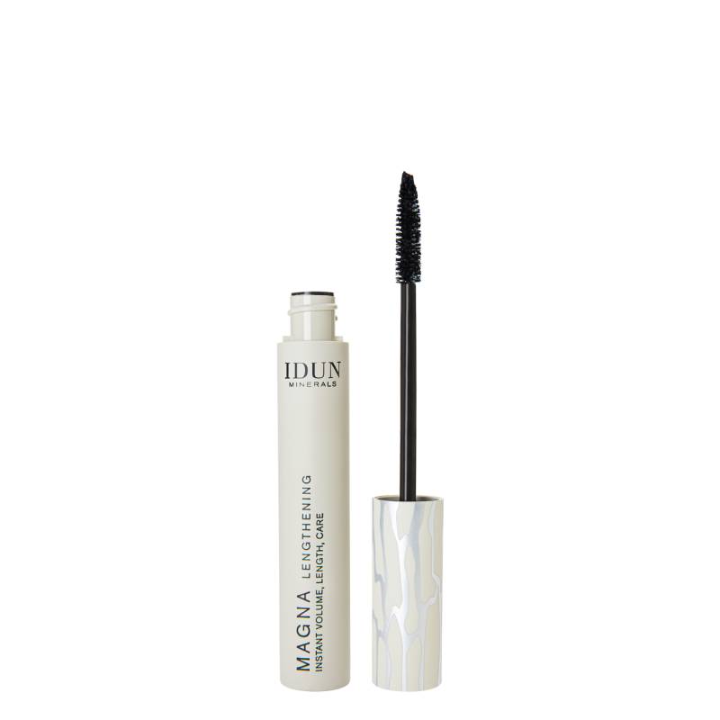 Mascara Magna Lengthening Damen Black 12ml von IDUN Minerals