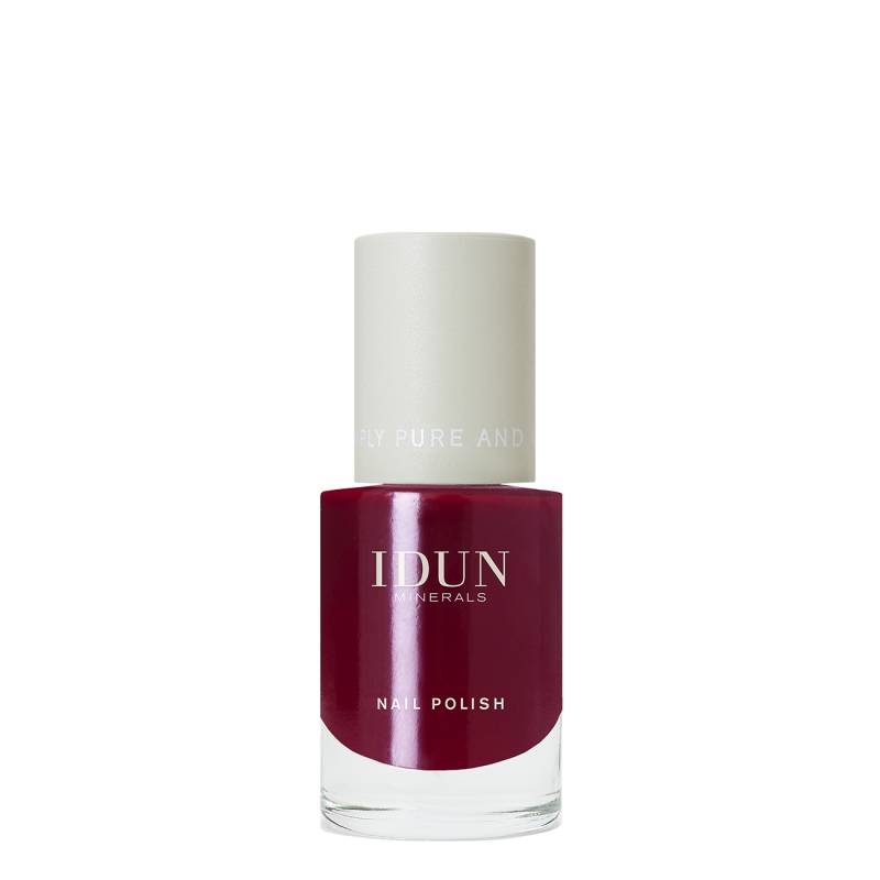 Nagellack Jaspis Damen Dark red 11ml von IDUN Minerals