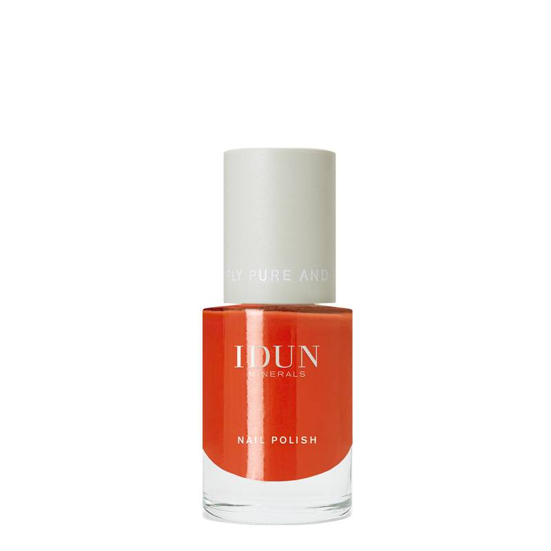 Nagellack Karneol Damen Orange 11ml von IDUN Minerals