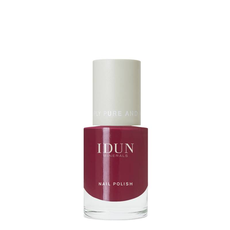 Nagellack Kalcit Damen Rasperry red 11ml von IDUN Minerals