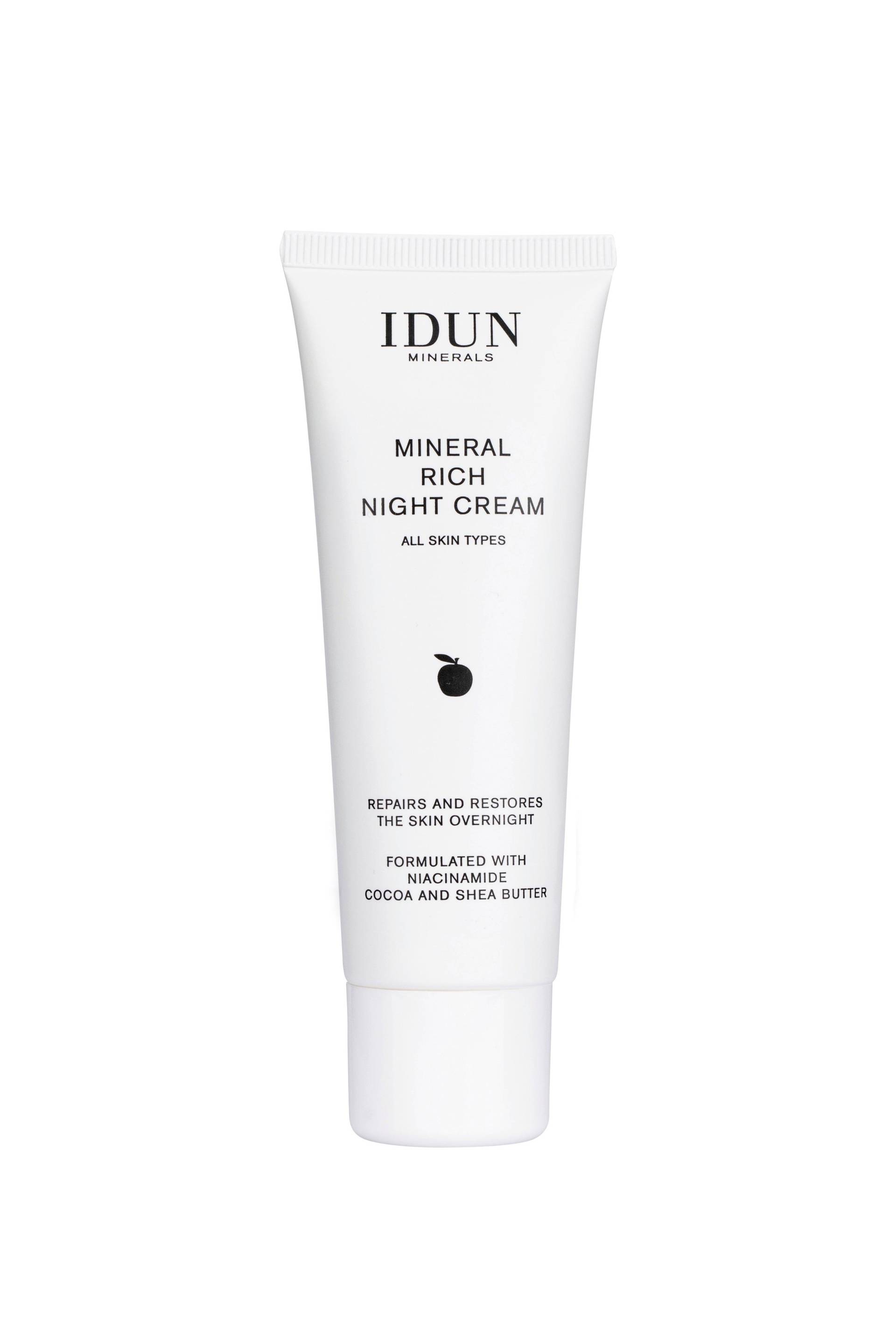 Night Cream Damen  50ml von IDUN Minerals